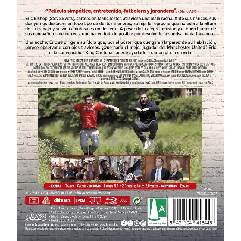 Buscando a Eric [Blu-ray] (2009) Looking for Er... image number null