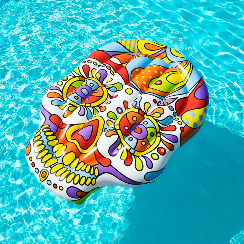 Cama Inflable Adulto Figura de Calavera 1 model... image number null