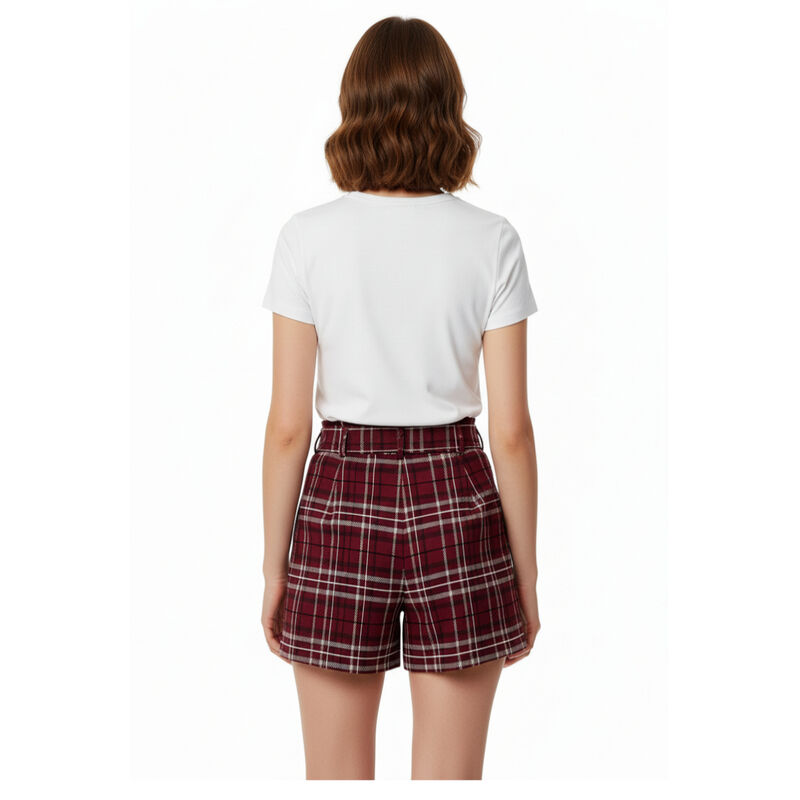 Love Tree Bermuda  Vino Para Mujer Color:Vino T... image number null