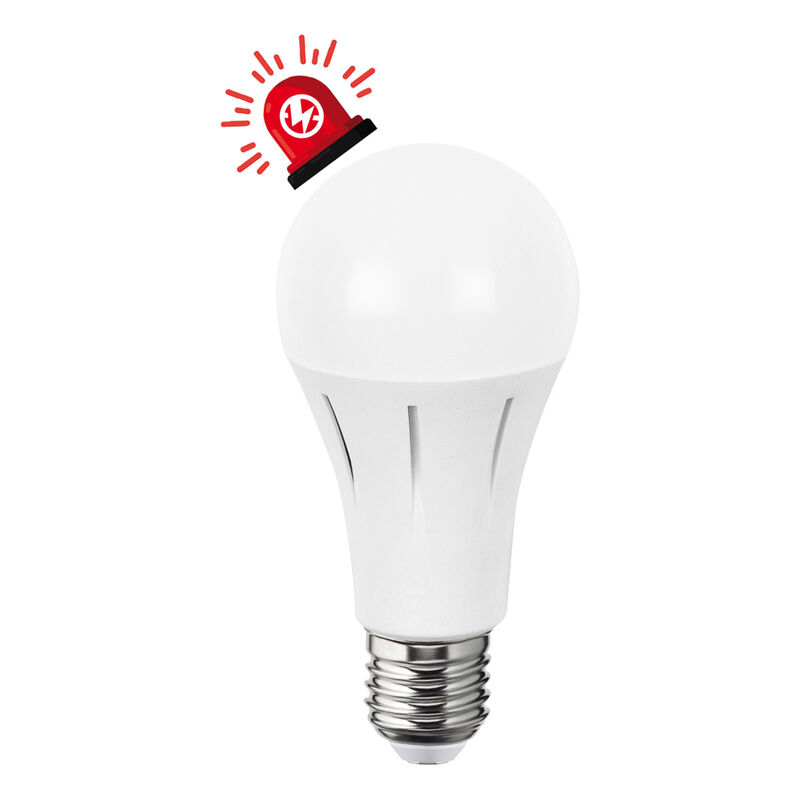 Pack de 10 focos LED Aksi 9W A19 de Emergencia ... image number null
