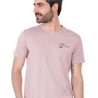 Playera Basica Lisa Premium Caballero Cuello Redondo Rosa Cenizo Roosevelt C344