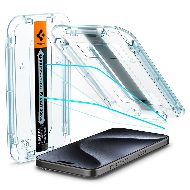 Protector De Pantalla Spigen Glastr Ez Fit Para... image number null