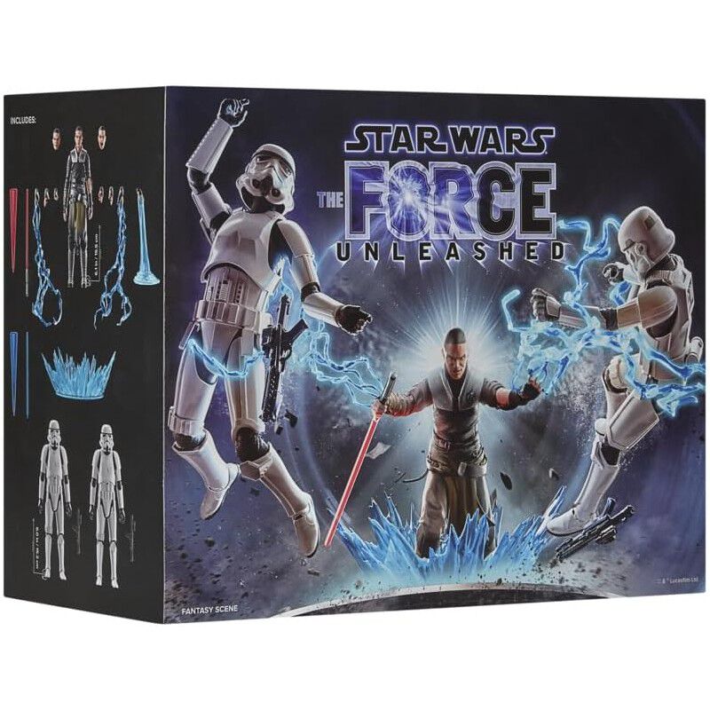 Set Figuras Starkiller & Stormtroopers Star War... image number null