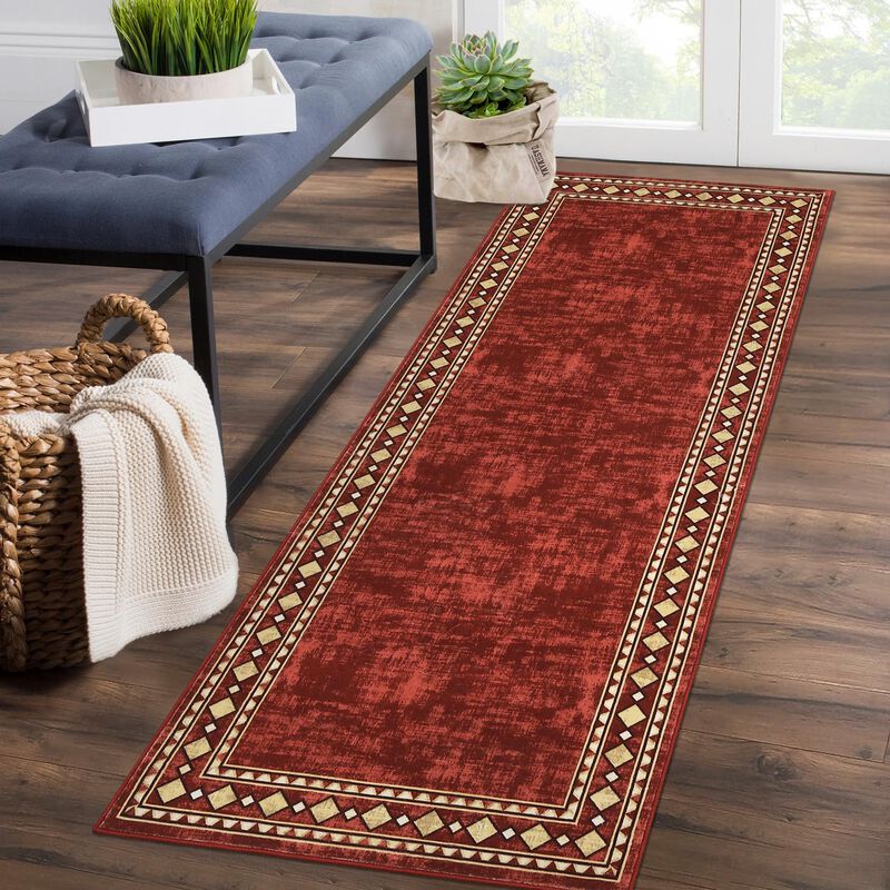 Alfombra Corredor Caromio 122 x 305 cm Lavable ... image number null