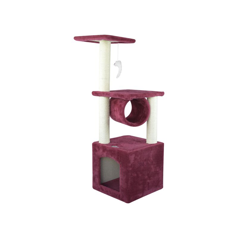 Fancy Pets Mueble/rascador  Para Gato Con Tunel... image number null