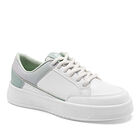 Moramora Tenis urbano para mujer blanco verde