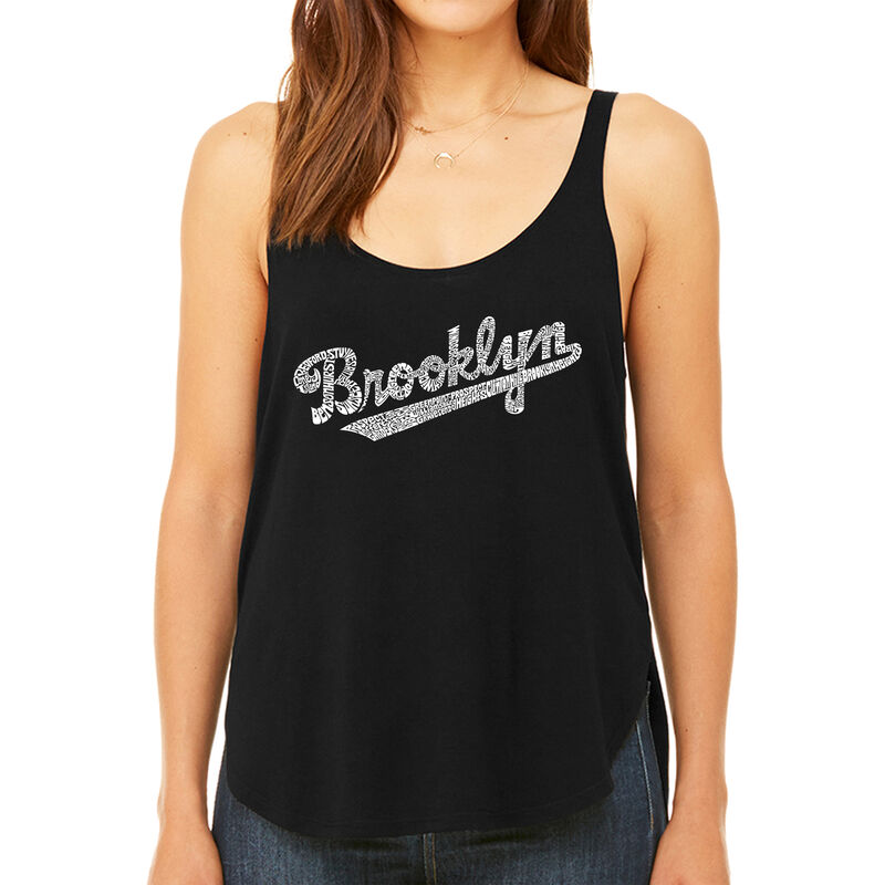 Tank Top Holgado Word Art Para Mujer - Barrios ... image number null