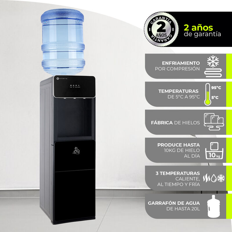 Minato Dispensador De Agua Con F&aacute;brica De Hielo... image number null