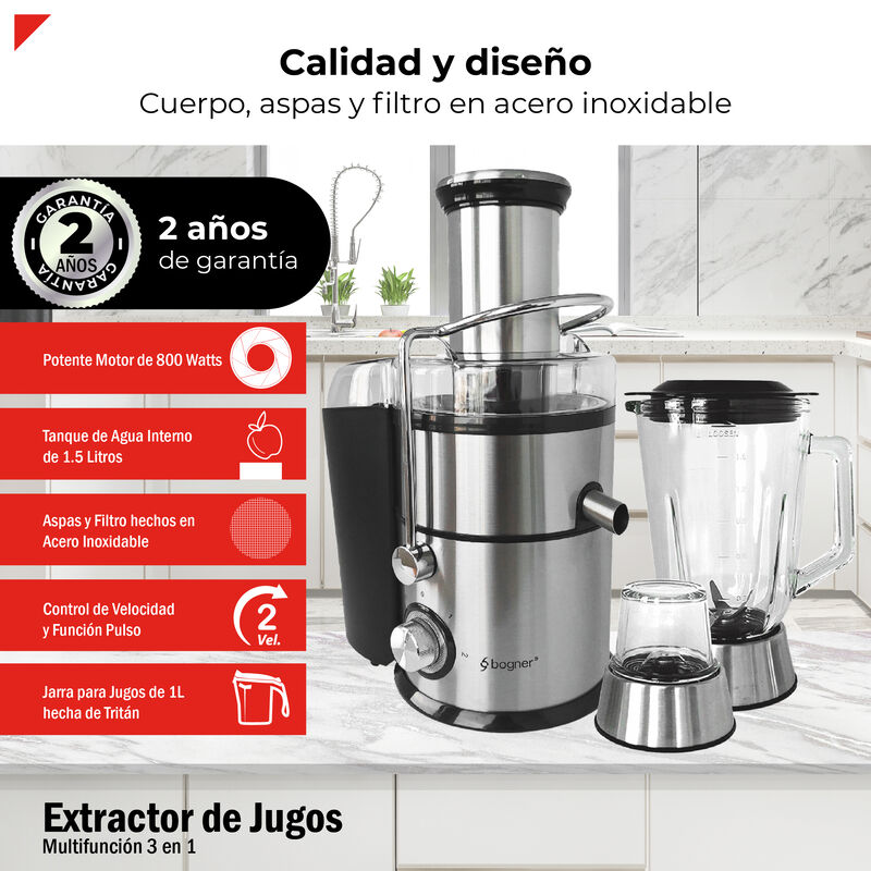 Extractor Multifuncional 3 En 1  Bogner image number null