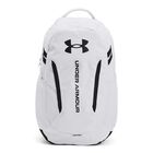 Mochila Under Armour Unisex Para Adultos Hustle 6.0 Blanca 100l