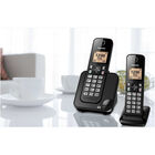 Teléfono Inalámbrico Panasonic KX-tgc352MEB Dos Auriculares
