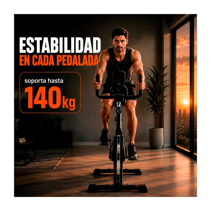 Bicicleta Spinning 15kg Gym Fija Centurfit Hoga... image number null
