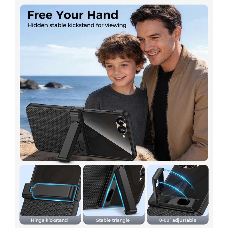 Funda Goton Galaxy Z Flip 8 con Anillo Magn&eacute;tic... image number null