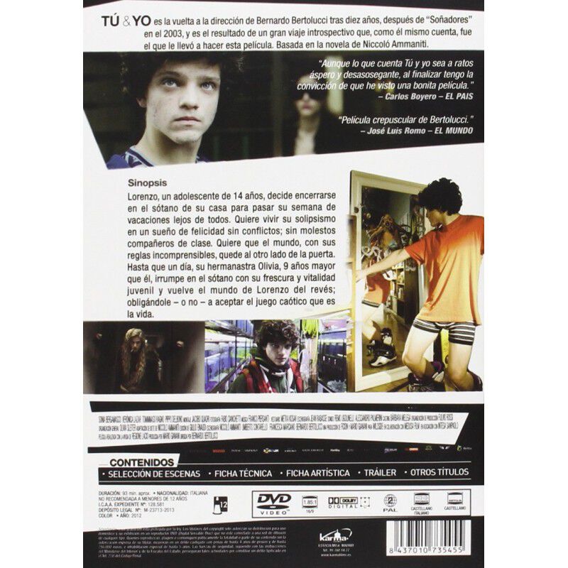 T&uacute; Y Yo [dvd] image number null