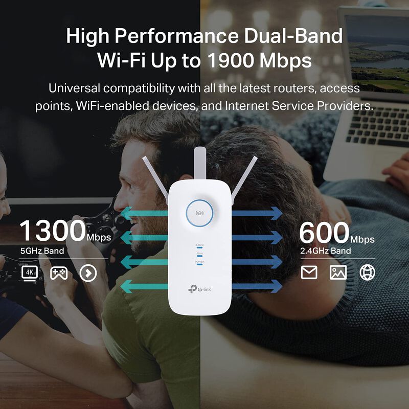 Extensor Wifi Tp-link Ac1900 Re550, 1900 Mbps, ... image number null
