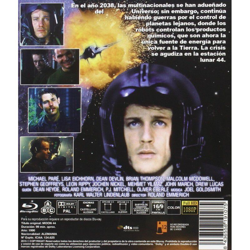 Estaci&oacute;n Lunar 44 (blu-ray) image number null