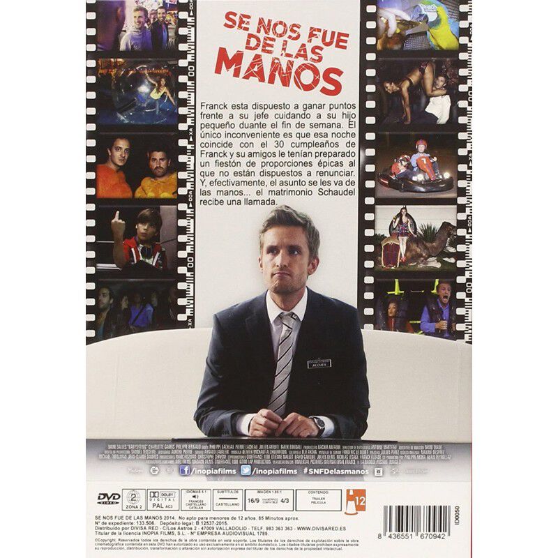 SE NOS FUE DE LAS MANOS (DVD) image number null