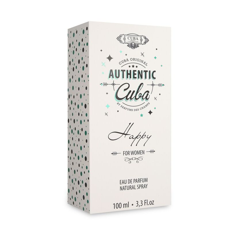 Cuba Authentic Happy 100Ml Edp Spray image number null