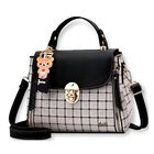 Bolsa Crossbody Pink Brule De Cuero Para Mujer