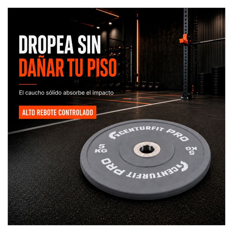 Par Discos Ol&iacute;mpicos Crossfit Bumper Nucleo Ace... image number null
