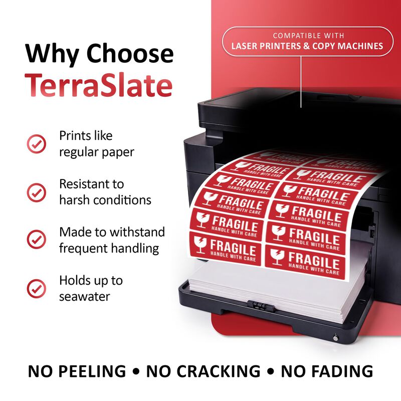 Papel adhesivo impermeable Terraslate 21 &times; 29,7... image number null