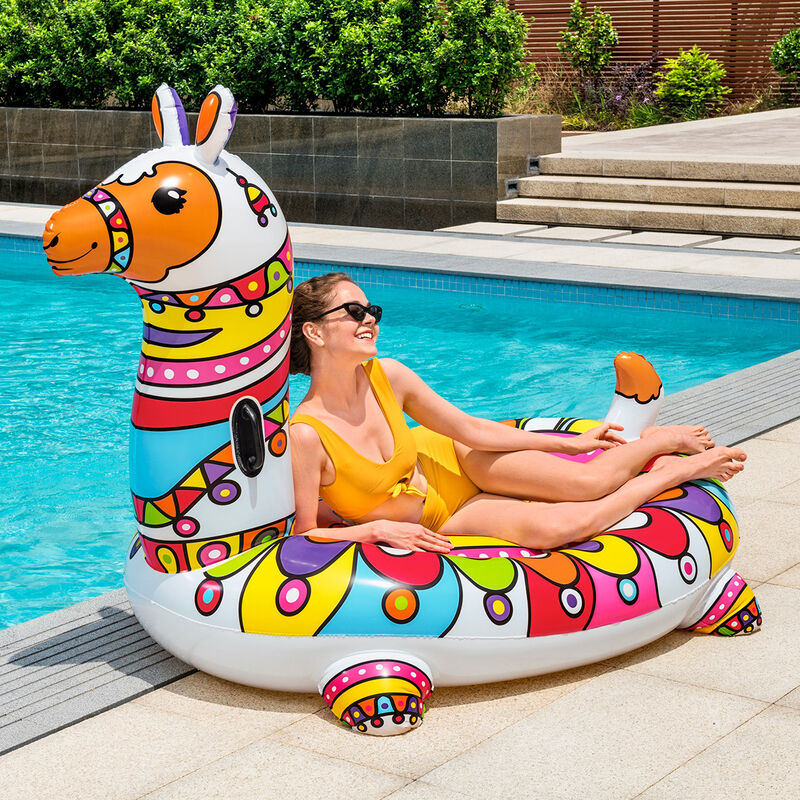 Flotador Montable Llama 3 A&ntilde;os en Adelante con ... image number null