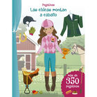 Pegatinas las Chicas Montan a Caballo