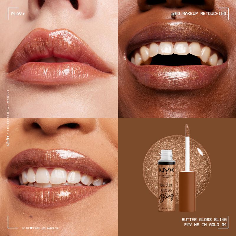 Brillo De Labios Nyx Professional Makeup Butter... image number null