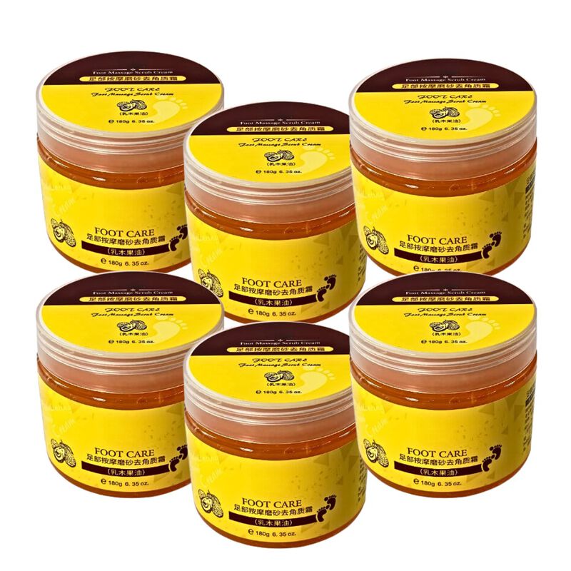 Pack de 6 Exfoliantes para Pies Callos Resequed... image number null