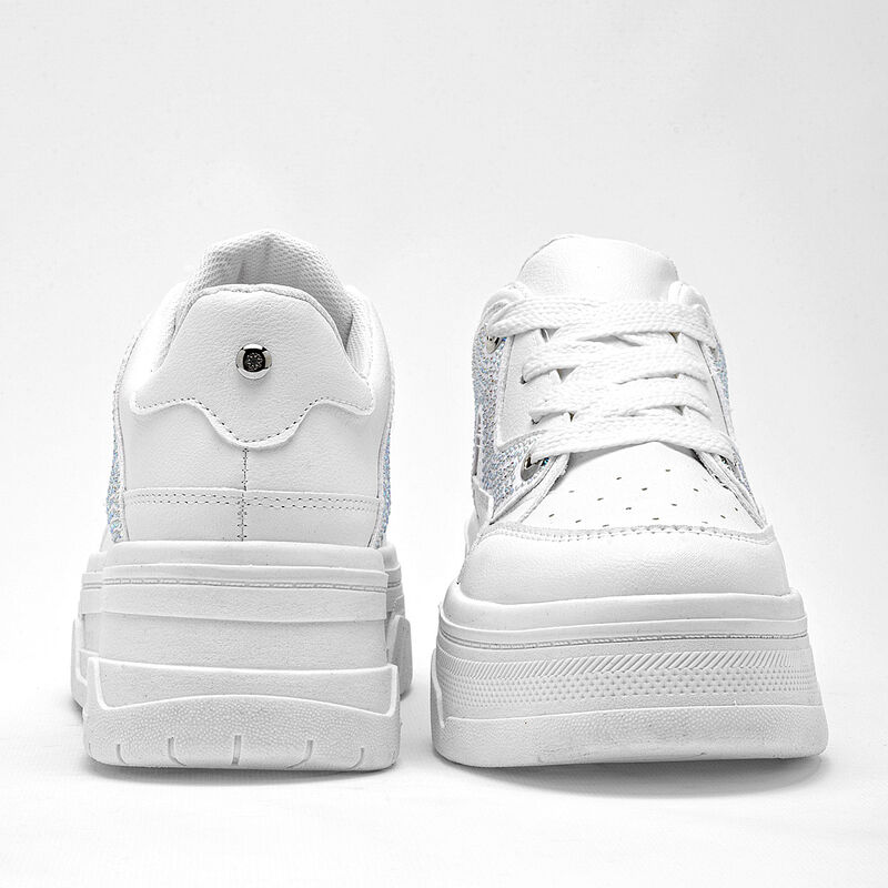 Moramora Tenis urbano para mujer blanco image number null