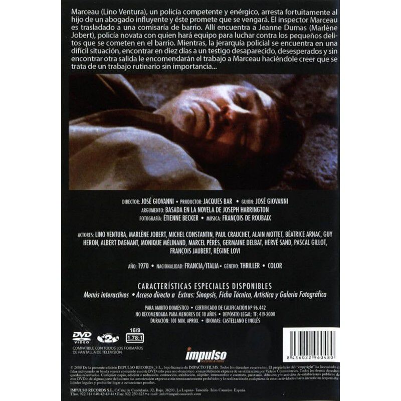 Ultimo Domicilio Conocido [DVD] 1970 Dernier do... image number null