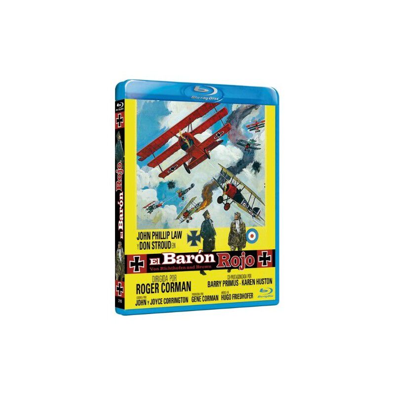 El Bar&oacute;n Rojo [blu-ray] (1971) Von Richthofen A... image number null