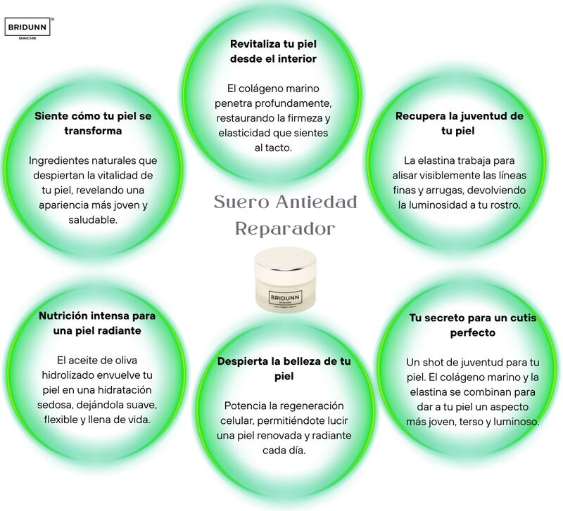 Crema Facial de Colágeno Marino BRIDUNN SKINCAR... image number null