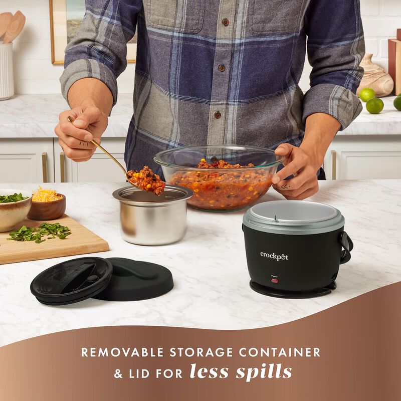 Lonchera El&eacute;ctrica Crock-pot, 600 Ml, Port&aacute;til,... image number null