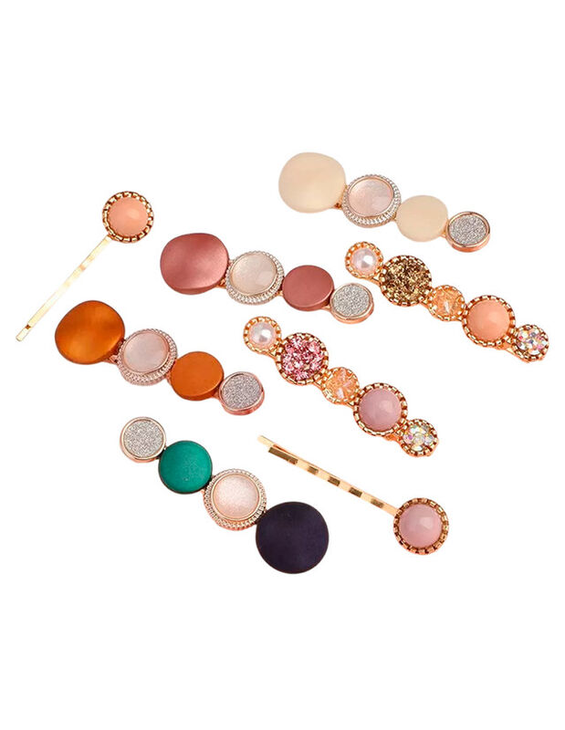 Broches Para Cabello Pink Brule image number null