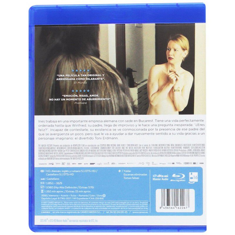Toni Erdmann [Blu-ray] (2016) image number null