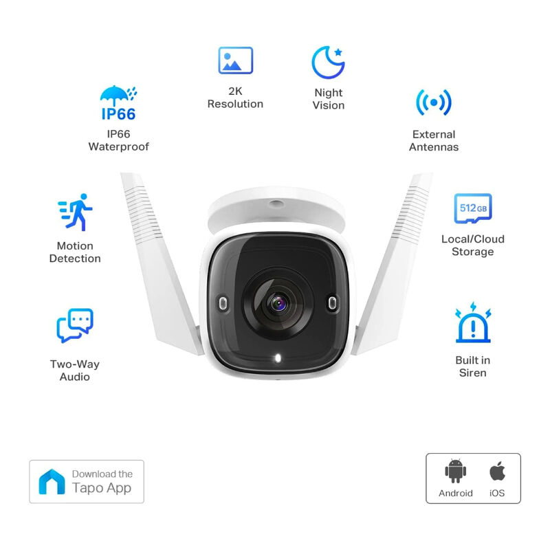 Cámara de Vigilancia TP-Link para Exteriores – ... image number null