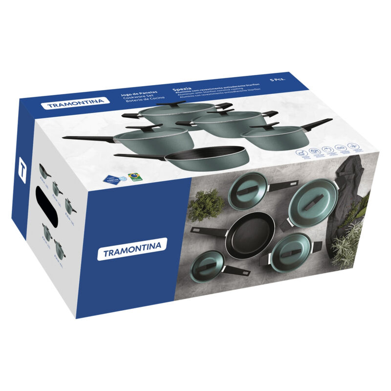 Bateria de Cocina Tramontina 28399230 Spezia 9 ... image number null