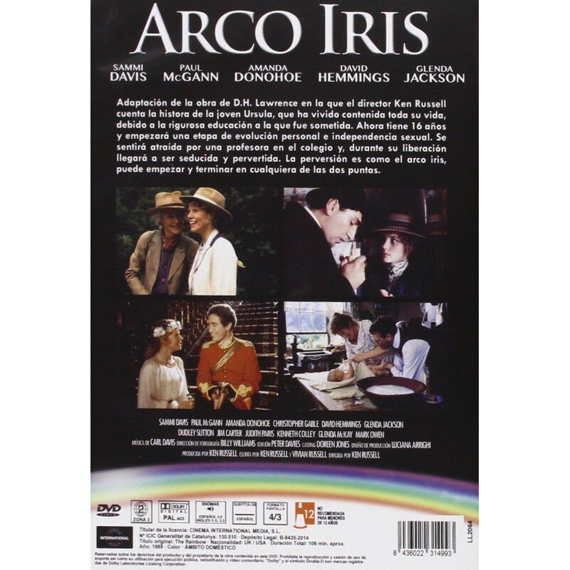 El Arcoiris [dvd] (1989) The Rainbow image number null