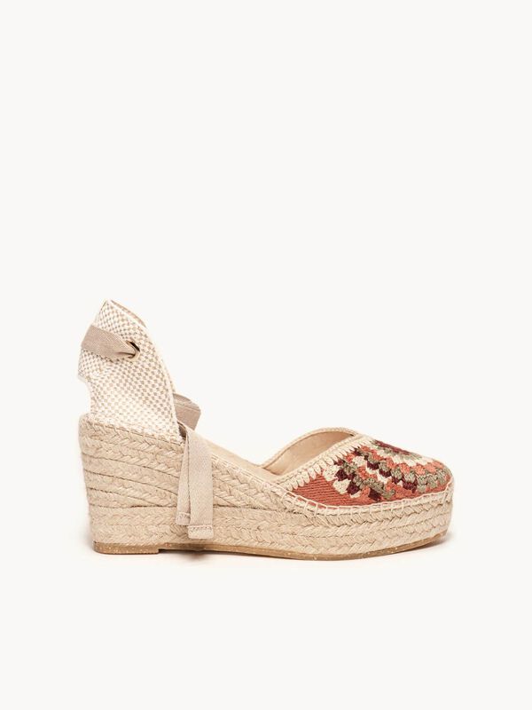 Alpargata de Cu&ntilde;a Media Plataforma Romero Burde... image number null