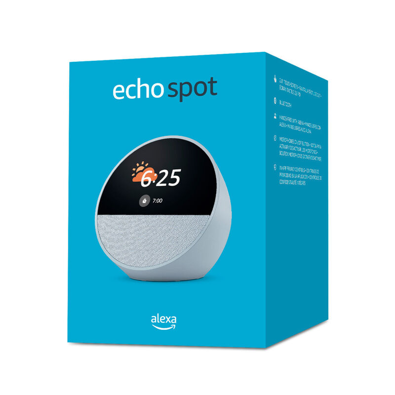 Bocina Inteligente Alexa Echo Dot con Reloj 5ta... image number null