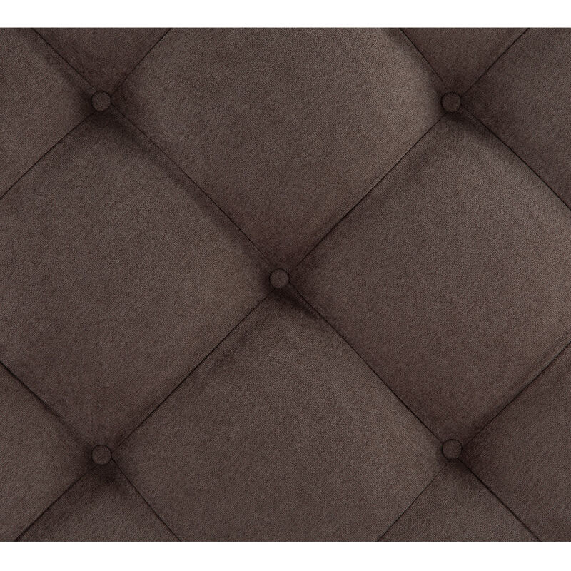 Cabecera King Size Dicasa Ikki Chocolate image number null