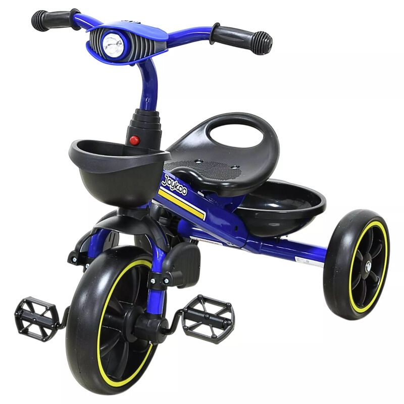 Triciclo Para Ni&ntilde;os Con Bast&oacute;n Torreta Con Luz ... image number null
