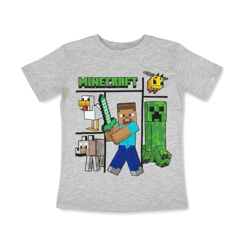 Pijama Minecraft Para Ni&ntilde;os I Conjunto Pantal&oacute;n... image number null