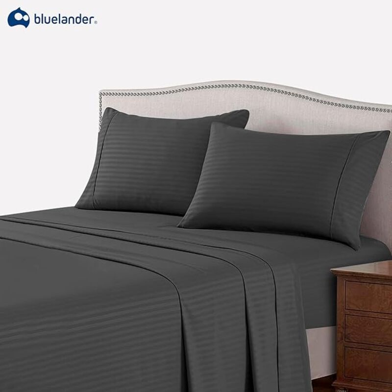 Juego de 4 Piezas de Sabanas Queen Hipoalerg&eacute;ni... image number null