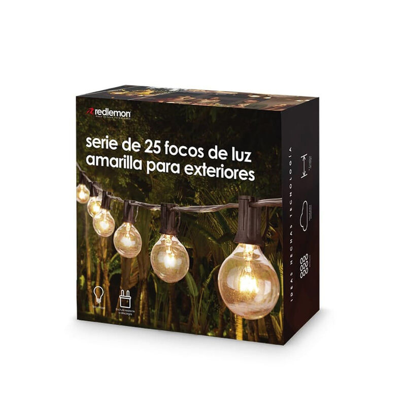 Seríe de 25 Focos para Exterior image number null