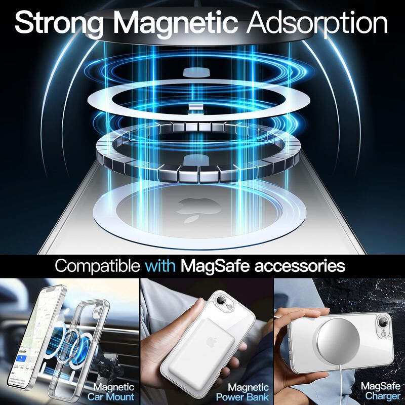 Funda Magn&eacute;tica Transparente para iPhone 17e/16... image number null