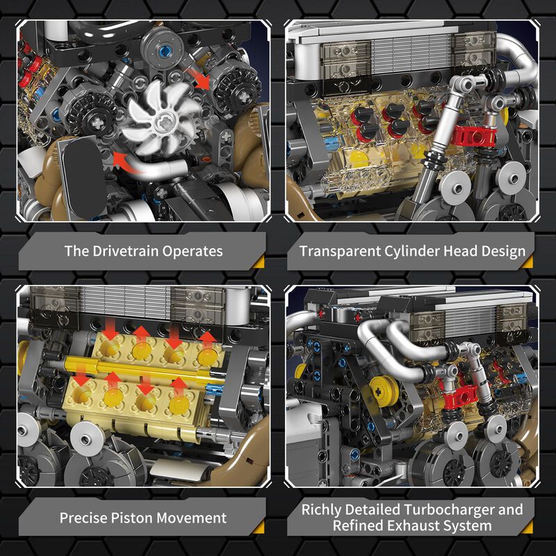Juego De Bloques De Construcci&oacute;n Mould King W16... image number null