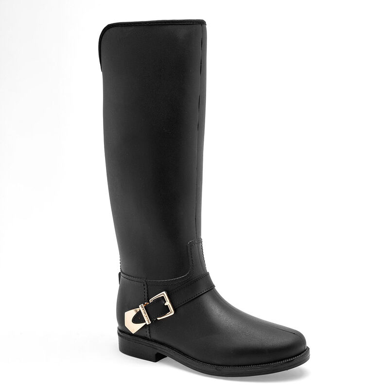 Top Moda Botas de lluvia para mujer negro, impe... image number null