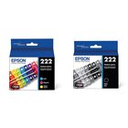 Cartuchos De Tinta Epson T222 Color Combo Y T222 Black Standard